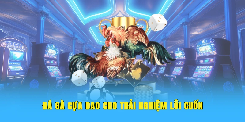 Đá gà cựa dao cho trải nghiệm lôi cuốn