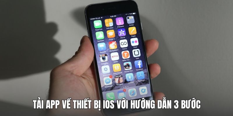 Tải app về thiết bị iOS với hướng dẫn 3 bước